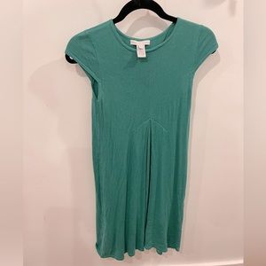 Bright Hunter green dress cap sleeves small